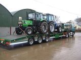 Tractors bound for Mallw and Bandon