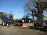 New Holland TM155 & TM140 & Ford 7840 - February 2013