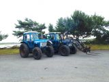 Tractors for Oyster Farm in Nth. Ireland July 2014